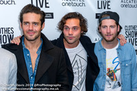 Spencer Matthews & Andy Jordan with Stevie Johnson