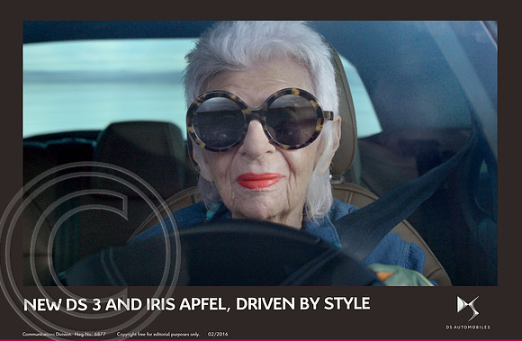 10.NEW DS 3 AND FASHION ICON IRIS APFEL, DRIVEN BY STYLE