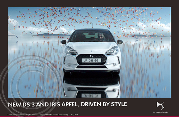 9.NEW DS 3 AND FASHION ICON IRIS APFEL, DRIVEN BY STYLE