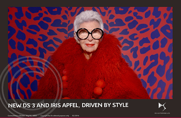 5.NEW DS 3 AND FASHION ICON IRIS APFEL, DRIVEN BY STYLE