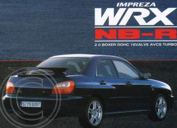 Original JDM WRX NB-R Brochure 1