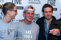 Jamie Laing with Spencer Matthews & Oliver Proudlock